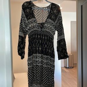 Raga size M boho sheer dress